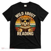 Wild About Reading Cheetah T-Shirt thumb 0