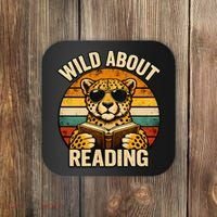 Wild About Reading Cheetah Coaster thumb 0