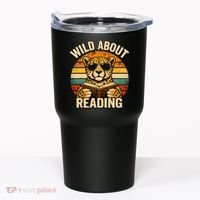 Wild About Reading Cheetah Tumbler thumb 0