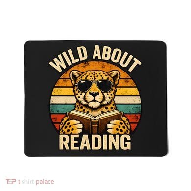 Wild About Reading Cheetah Mousepad