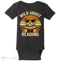 Wild About Reading Cheetah Baby Bodysuit thumb 0