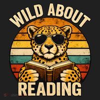 Wild About Reading Cheetah Hat thumb 2