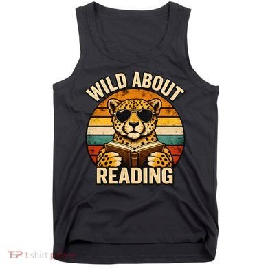 Wild About Reading Cheetah Tank Top