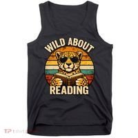 Wild About Reading Cheetah Tank Top thumb 0