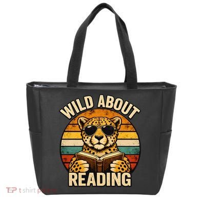 Wild About Reading Cheetah Tote Bag