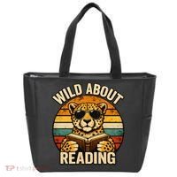 Wild About Reading Cheetah Tote Bag thumb 0