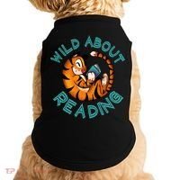Wild About Reading Tiger Doggie Tank thumb 0