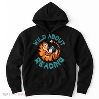 Wild About Reading Tiger Hoodie thumb 0