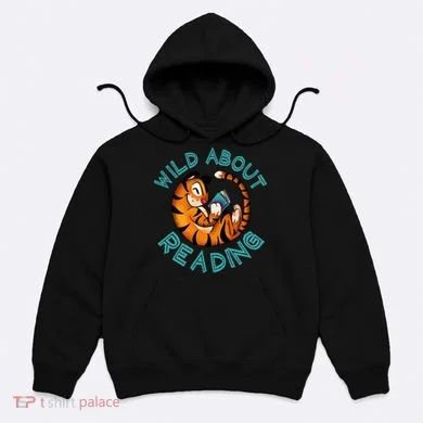 Wild About Reading Tiger Hoodie