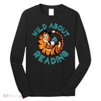 Wild About Reading Tiger Long Sleeve Shirt thumb 0