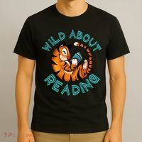 Wild About Reading Tiger T-Shirt thumb 3
