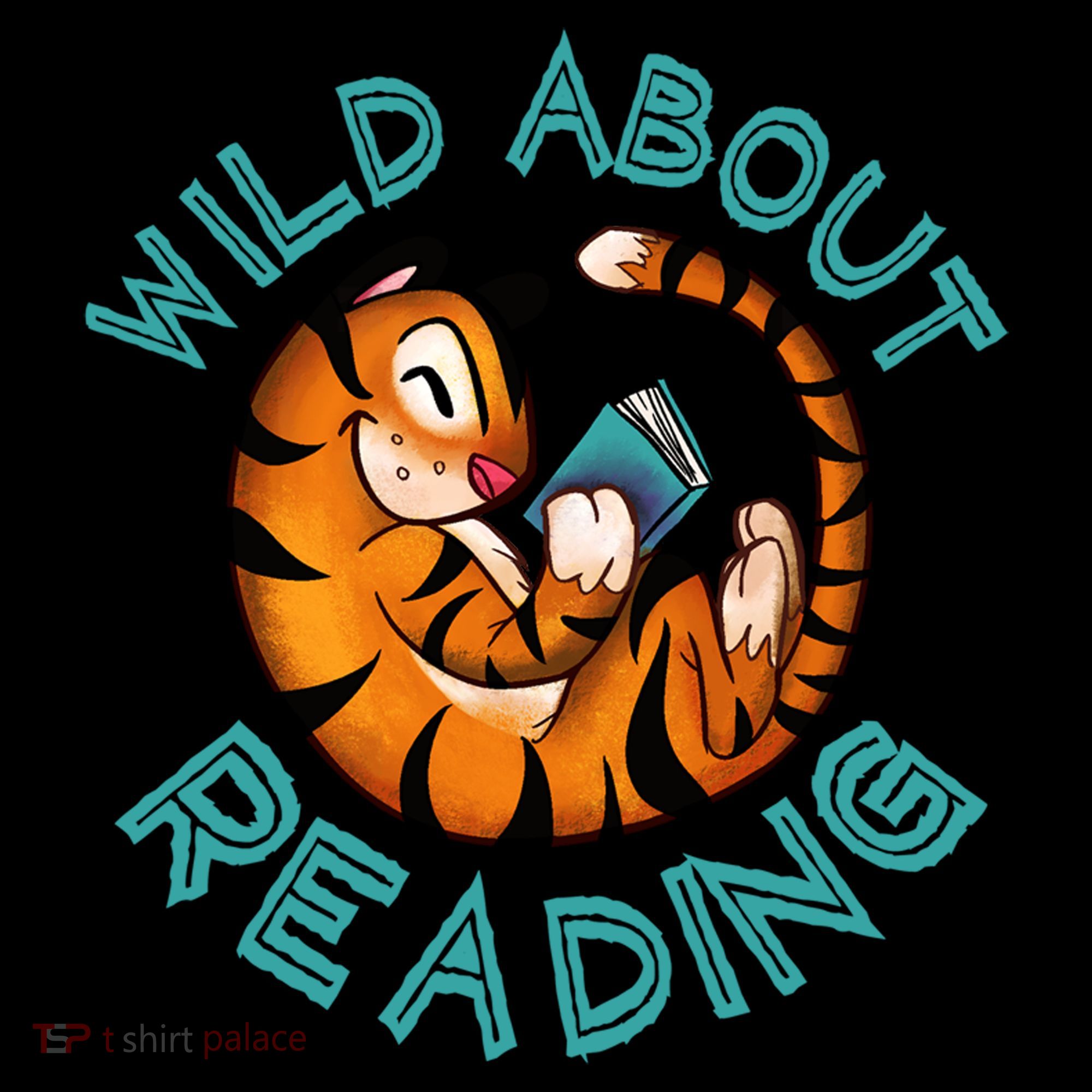 Wild About Reading Tiger Coffee Mug