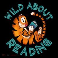 Wild About Reading Tiger Women's Long Sleeve Shirt thumb 2