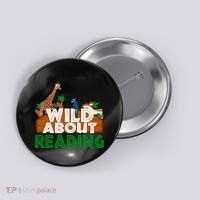 Wild About Reading Animals Button thumb 0