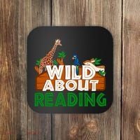 Wild About Reading Animals Coaster thumb 0