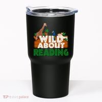 Wild About Reading Animals Tumbler thumb 0