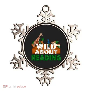 Wild About Reading Animals Ornament