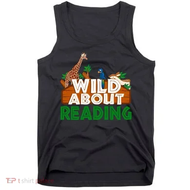 Wild About Reading Animals Tank Top