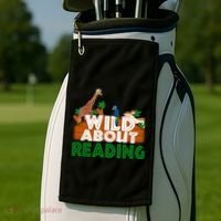 Wild About Reading Animals Golf Towel thumb 2