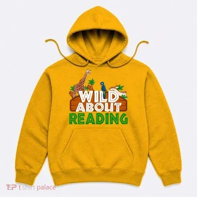 Wild About Reading Animals Hoodie