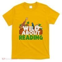 Wild About Reading Animals T-Shirt thumb 0