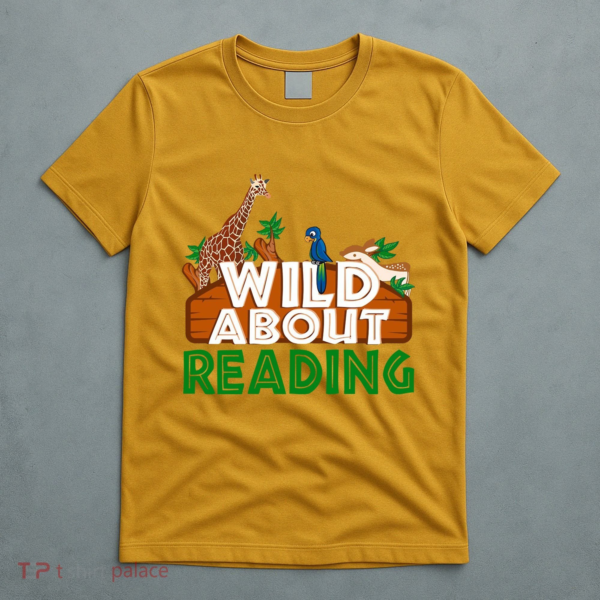 Wild About Reading Animals T-Shirt