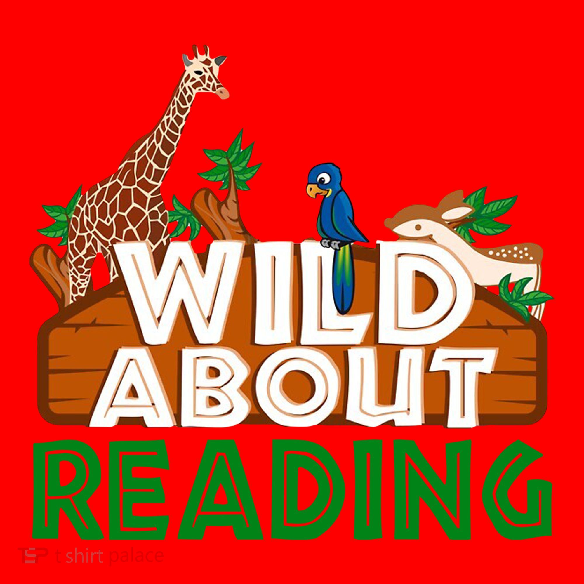 Wild About Reading Animals Santa Hat