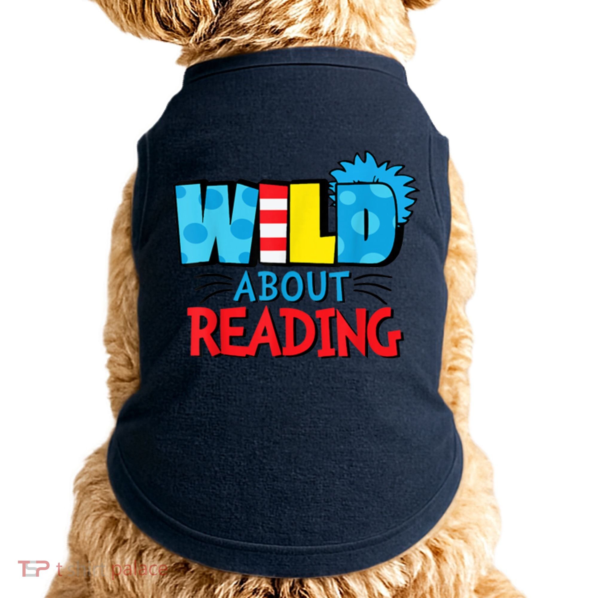 Wild About Reading Dr Teacher Doggie Tank