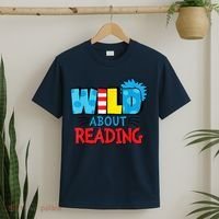 Wild About Reading Dr Teacher T-Shirt thumb 2