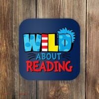 Wild About Reading Dr Teacher Coaster thumb 0