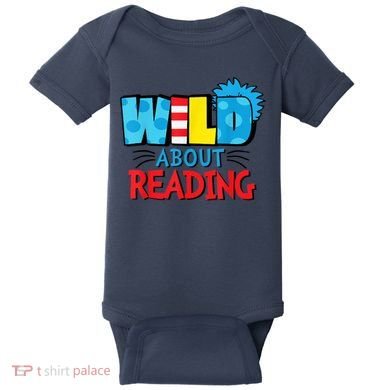 Wild About Reading Dr Teacher Baby Bodysuit