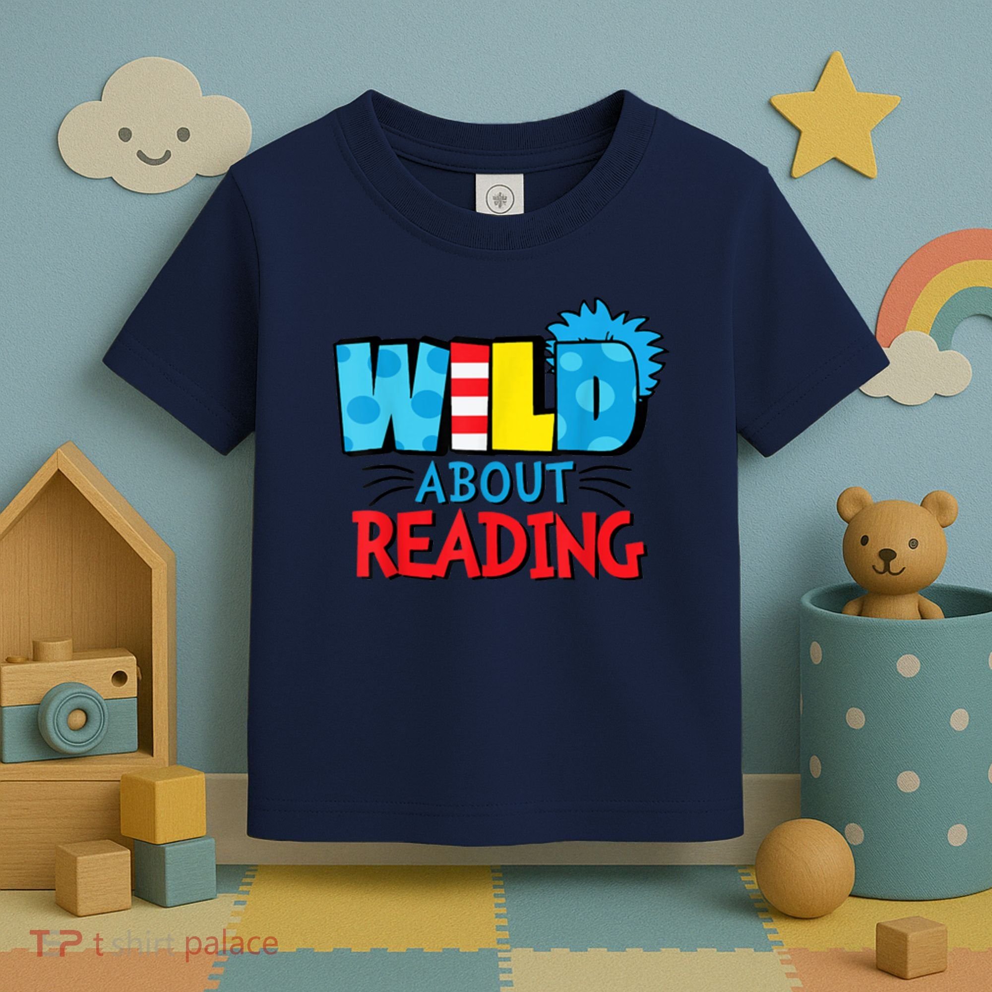 Wild About Reading Dr Teacher Toddler T-Shirt