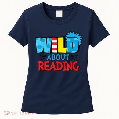 Wild About Reading Dr Teacher Women's T-Shirt