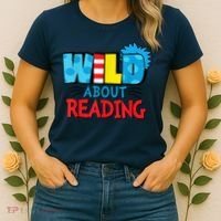 Wild About Reading Dr Teacher Women's T-Shirt thumb 2