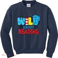 Wild About Reading Dr Teacher Kids Sweatshirt thumb 0