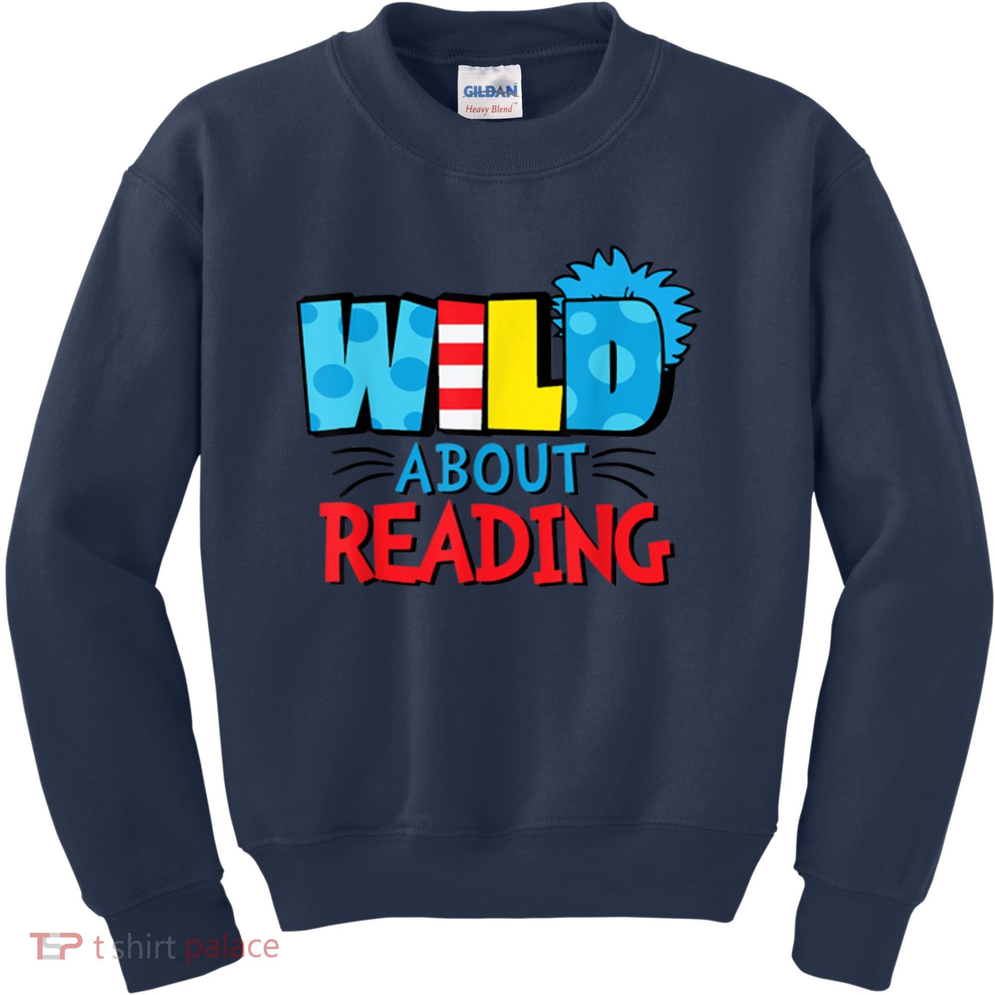 Wild About Reading Dr Teacher Kids Sweatshirt