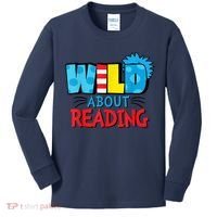 Wild About Reading Dr Teacher Kids Long Sleeve Shirt thumb 0