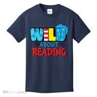 Wild About Reading Dr Teacher Kids T-Shirt thumb 0