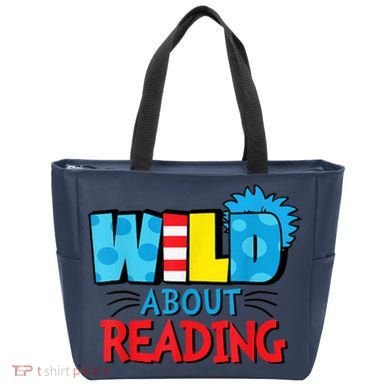 Wild About Reading Dr Teacher Tote Bag