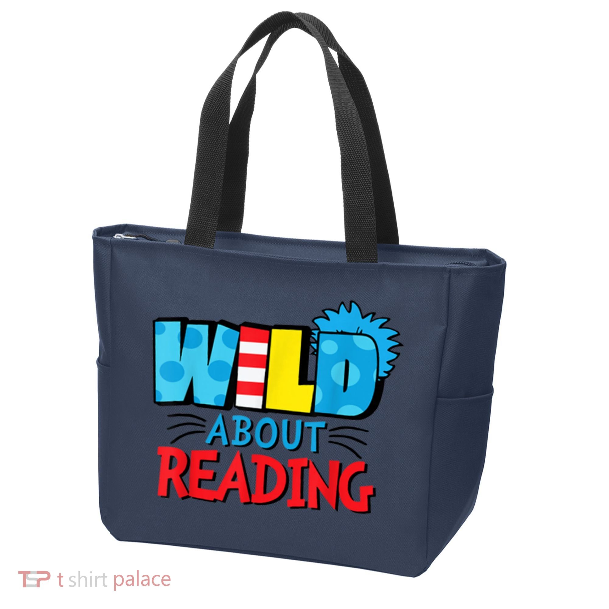 Wild About Reading Dr Teacher Tote Bag