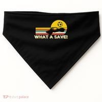What A Retro Rocket Football Car League USA-Made Doggie Bandana thumb 0