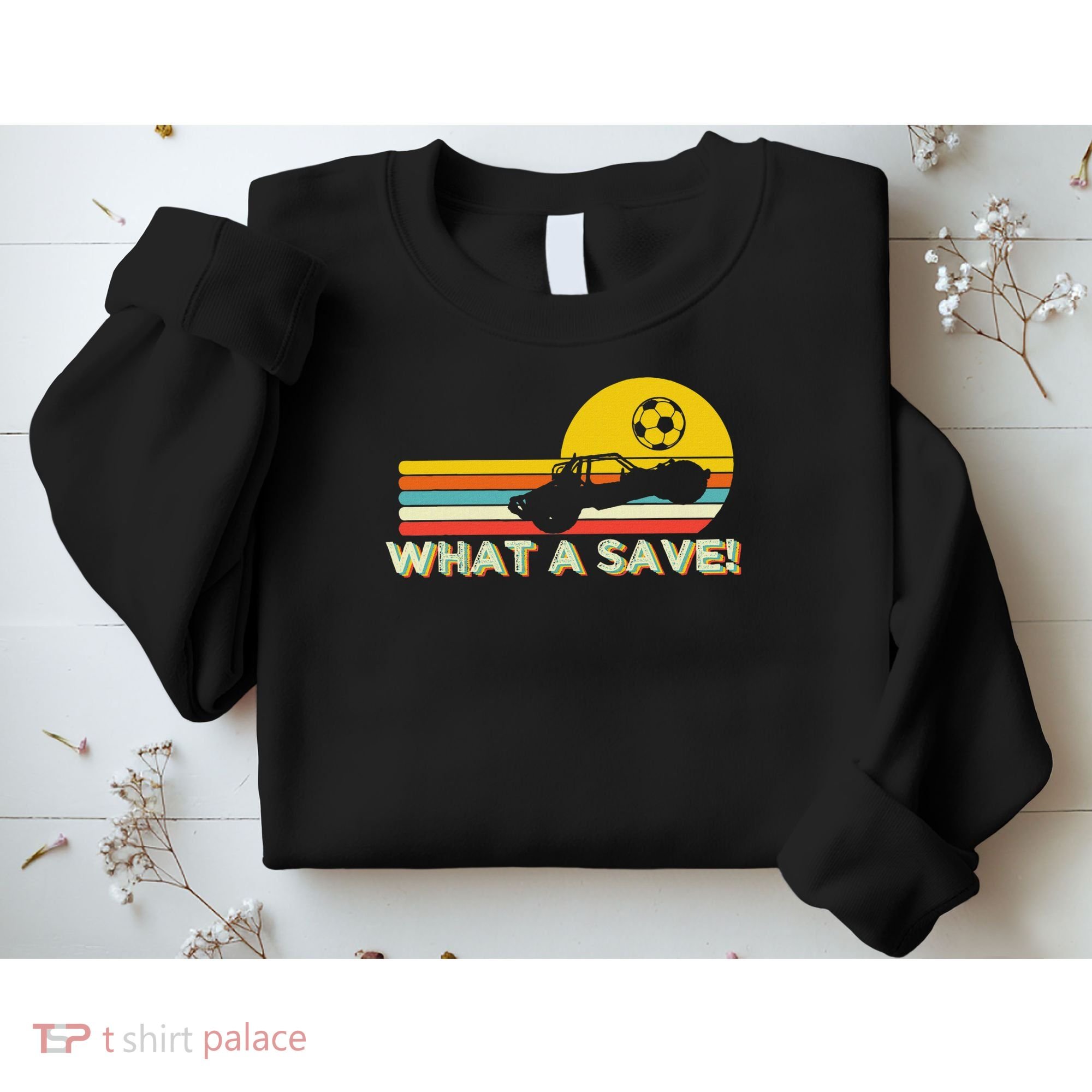 What A Retro Rocket Football Car League Sweatshirt