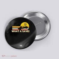 What A Retro Rocket Football Car League Button thumb 0