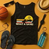 What A Retro Rocket Football Car League Tank Top thumb 4