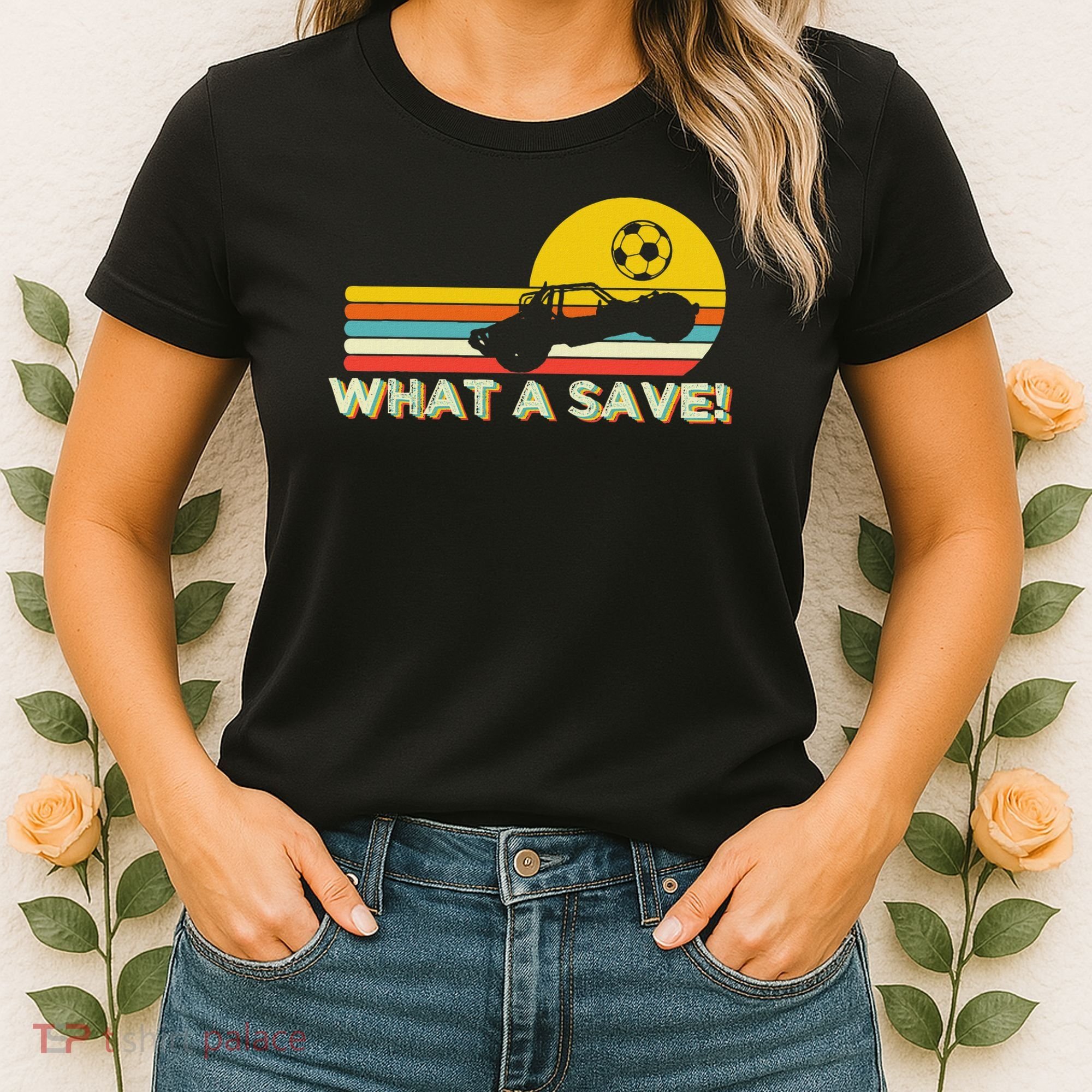 What A Retro Rocket Football Car League Women's T-Shirt