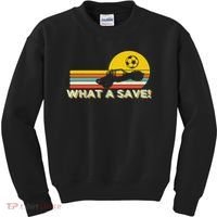 What A Retro Rocket Football Car League Kids Sweatshirt thumb 0