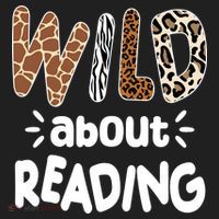 Wild About Reading Animal Print Women's Sweatshirt thumb 2