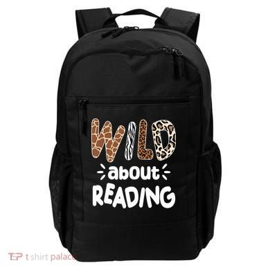 Wild About Reading Animal Print Backpack