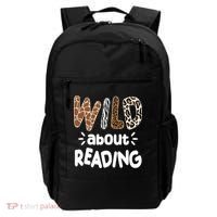 Wild About Reading Animal Print Backpack thumb 0