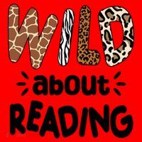 Wild About Reading Animal Print Santa Hat thumb 1